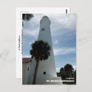 Travel   Florida - St. Marks Lighthouse Postcard