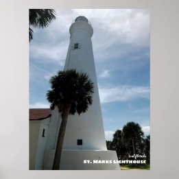 Travel | Florida - St. Marks Lighthouse Poster