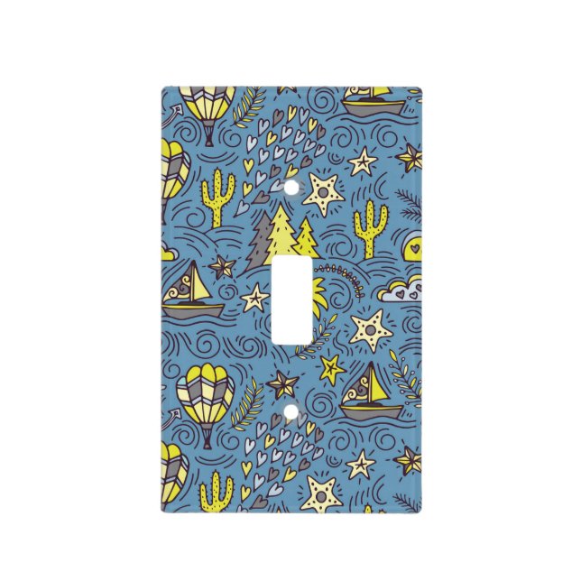 Travel Fun Light Switch Cover (Front)