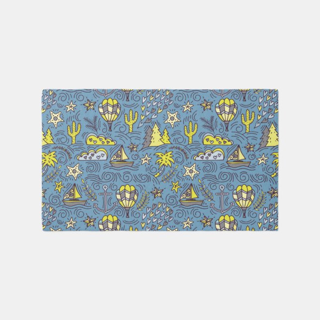 Travel Fun Rug (Front)