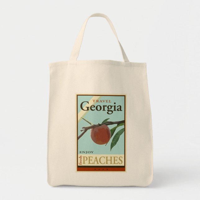 Travel Georgia Tote Bag (Front)