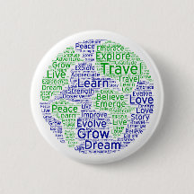 Travel Globe Pin