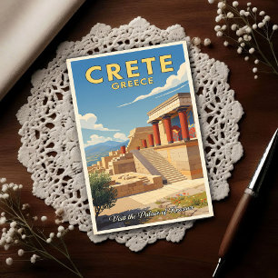 Travel Greece: A Vintage 1960s Postcard