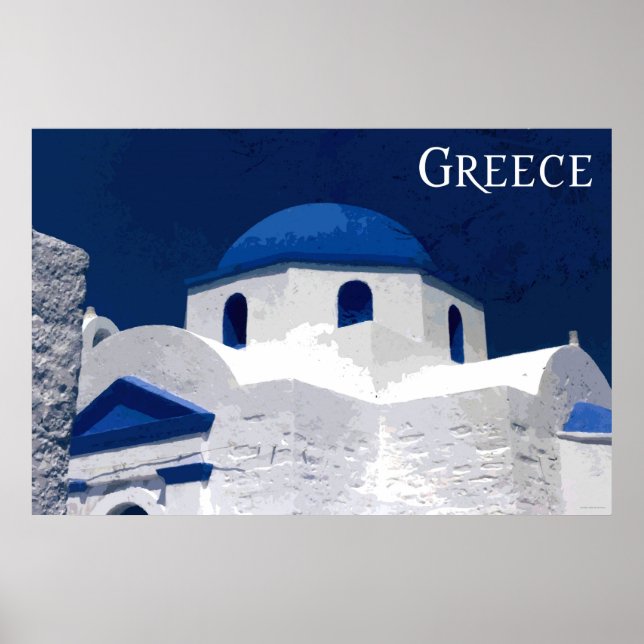 Travel Greece Poster (Front)