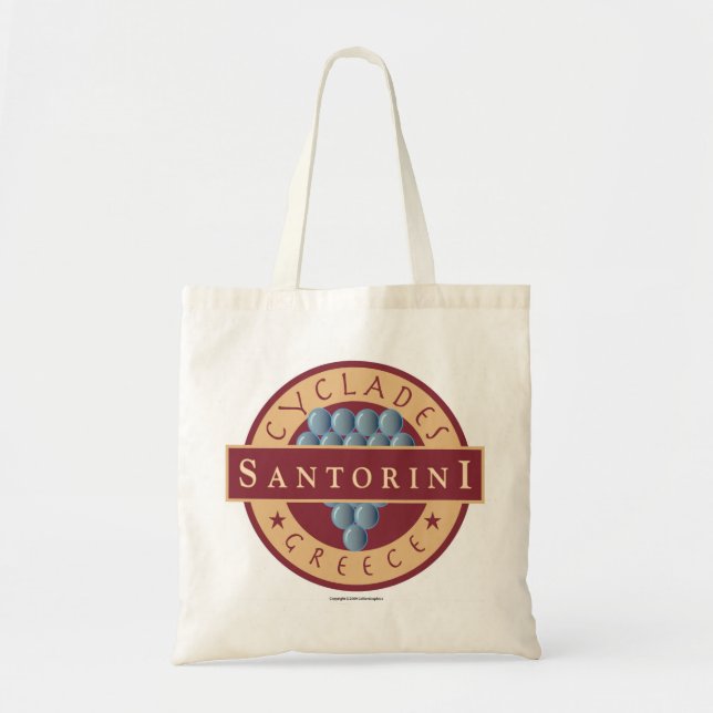 TRAVEL-Greece-Santorini Tote Bag (Front)