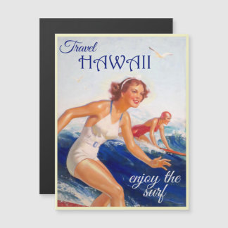Travel Hawaii Vintage Tourism Ad