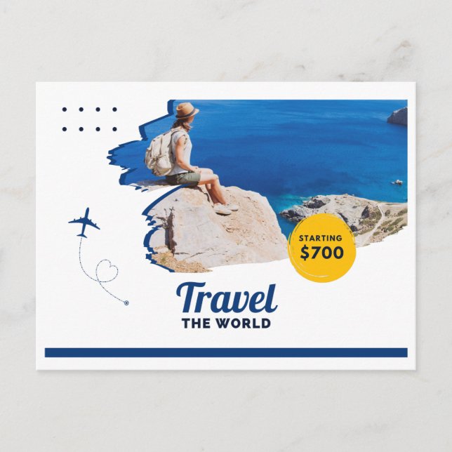 Travel Holiday Card (Front)