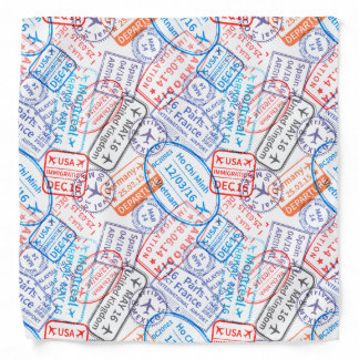 Travel icon bandana