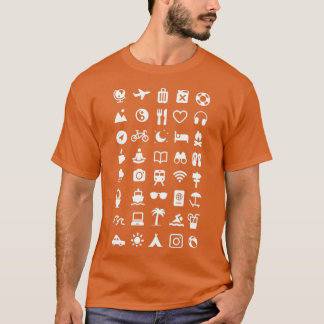 Travel icons 1 T-Shirt
