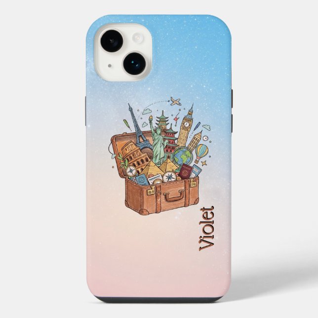 Travel Iphone Case (Back)