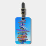 Travel Is Everything Luggage Tag at Zazzle