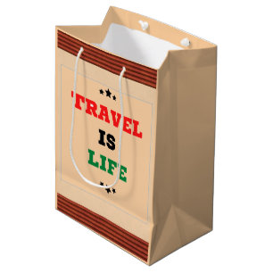 Travel Is Life Gift Bag