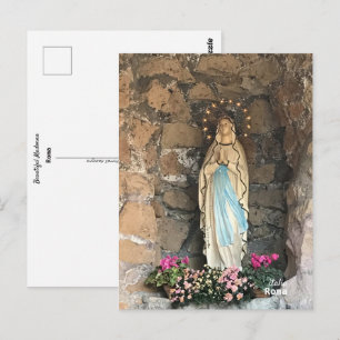 Travel   Italy - Rome, Beautiful Madonna Postcard
