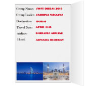 Travel Itinerary (Inside (Left))