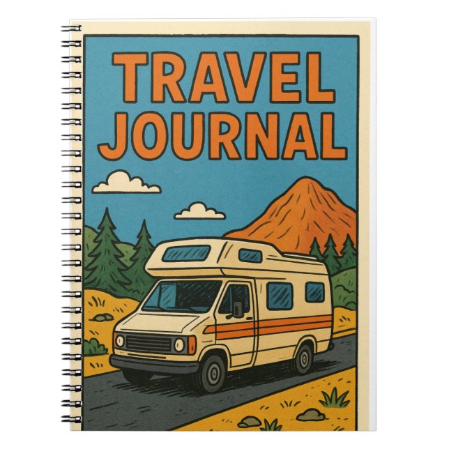 Travel Journal Camper van (Front)