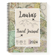 Travel Journal Notebook