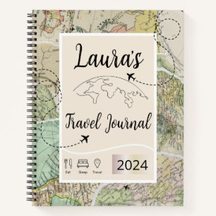 Travel Journal Notebook