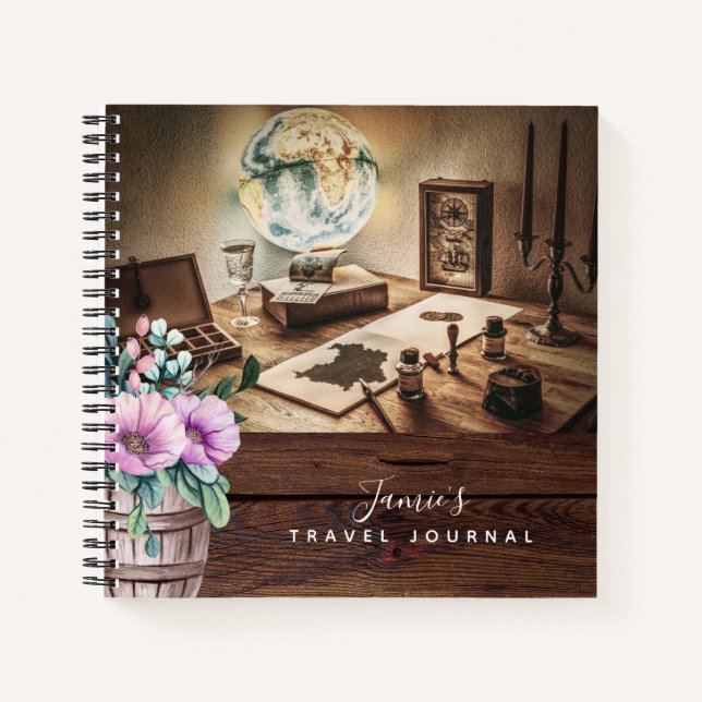 Travel Journal Retirement Adventures Dad Grandpa   (Front)