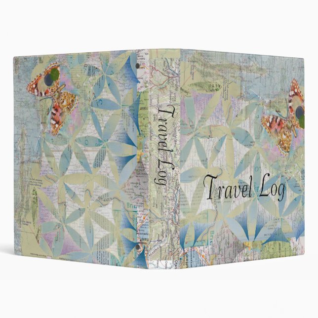Travel Log Binder (Background)