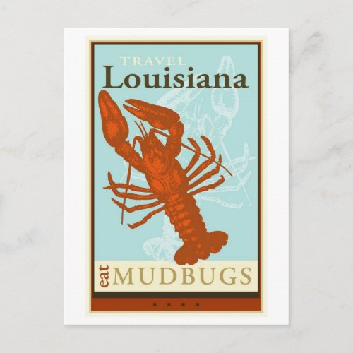 Travel Louisiana Postcard