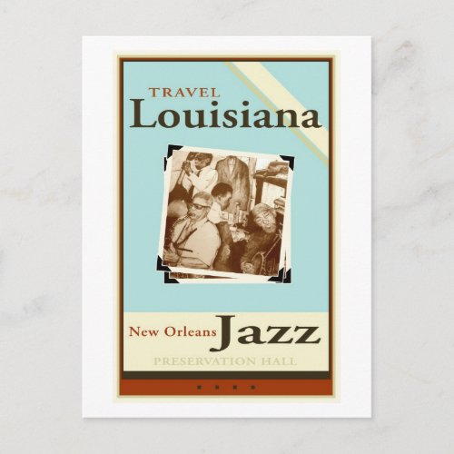 Travel Louisiana Postcard