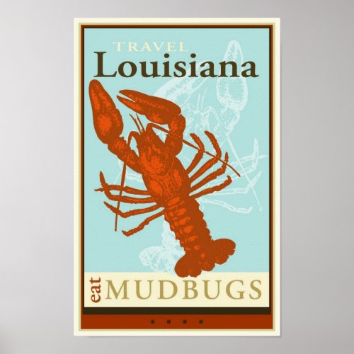 Travel Louisiana Poster