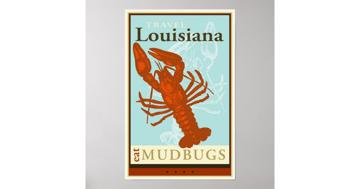 Travel Louisiana Poster Zazzle