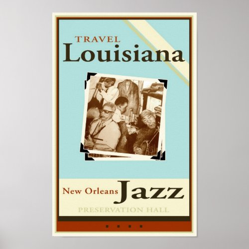 Travel Louisiana Poster