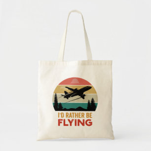 Travel Lover Airplane Adventure Tote Bag