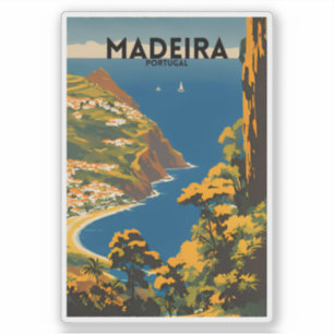 Travel Madeira Portugal Sticker
