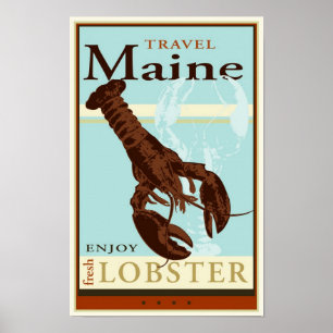 Travel Maine Poster