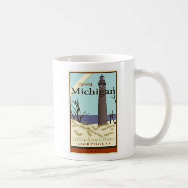Travel Michigan Coffee Mug (Right)