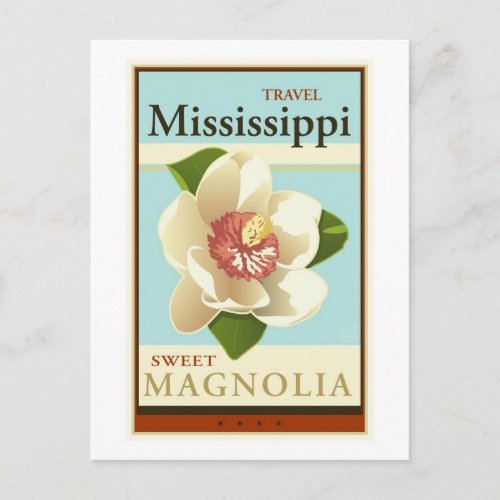 Travel Mississippi Postcard