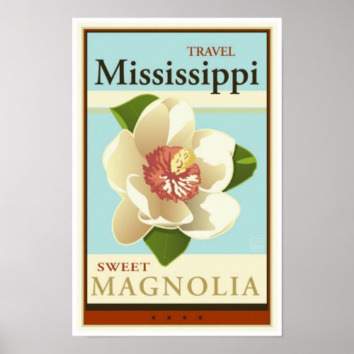 Travel Mississippi Poster