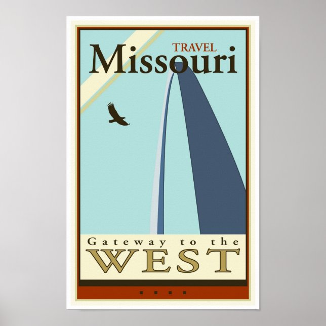 Travel Missouri Poster (Front)