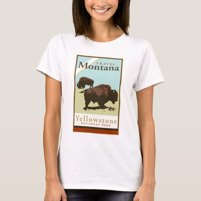 Travel Montana T-Shirt (Front)