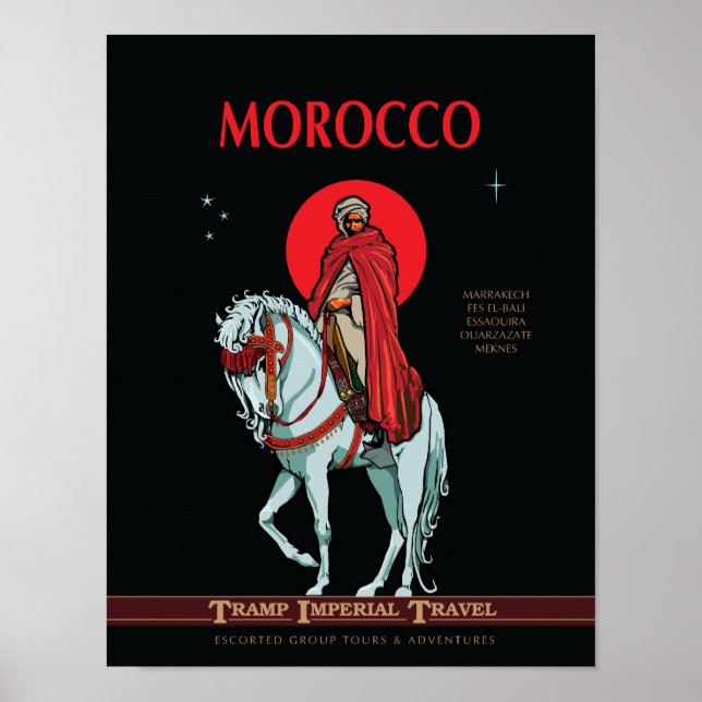 Travel Morocco Poster (Front)