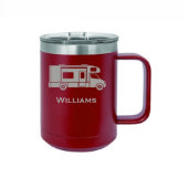  Travel Mug 15 Oz Engraved Stainless- Steel (Front)