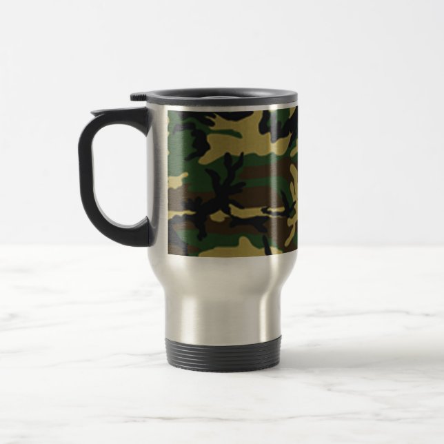 travel mug - camouflage (Left)