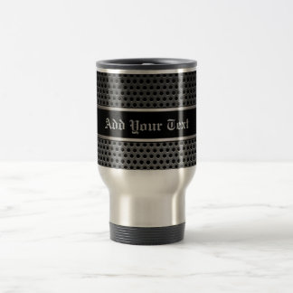 Travel Mug - Carbon Stainless Black