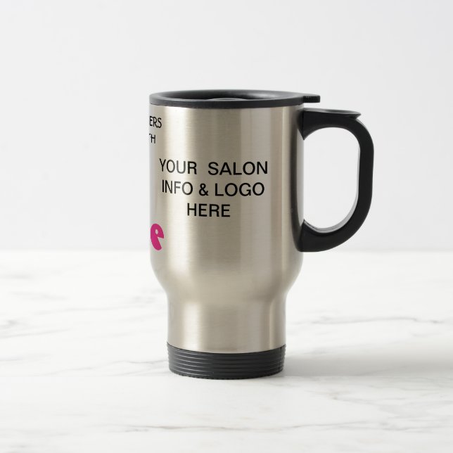 TRAVEL MUG/ HAIRSTYLE TRAVEL MUG (Right)