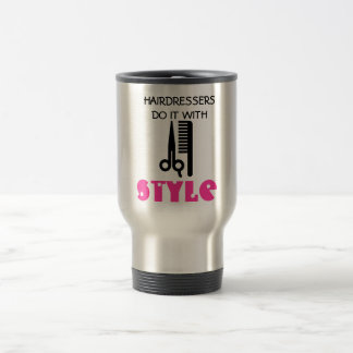 TRAVEL MUG/ HAIRSTYLE TRAVEL MUG