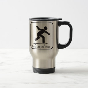TRAVEL MUG - SKATEBOARDING MUGS - LIBERTY DOG PRO