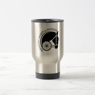 Travel Mug Western Whips and Wheels