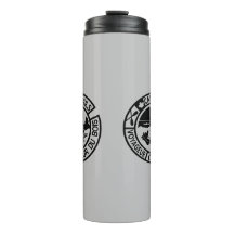 Travel Mug with Canoe Trails training patches