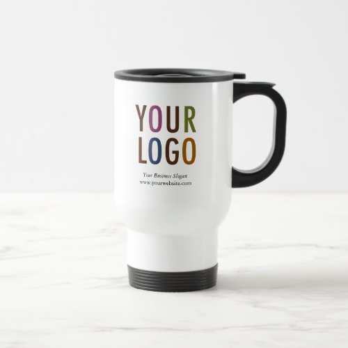 Travel Mug with Custom Company Logo Promotional