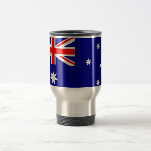 Travel Mug with Flag of Australia
