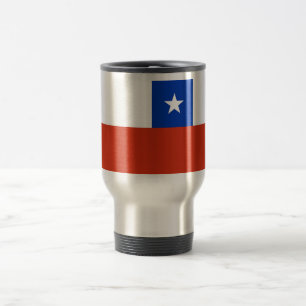 Travel Mug with Flag of Chile