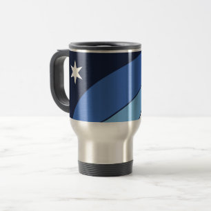 Travel Mug with Flag of Columbia, South Carolina