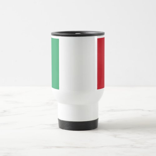Travel Mug with Flag of Italy